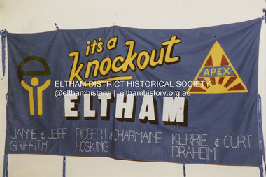 Photograph - Colour Print, Community activities, it's a knockout, Eltham, c.1986