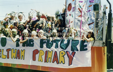 Photograph - Colour Print, Eltham Community Festival Grand Parade, 12 Nov. 1988