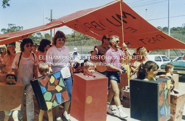 Photograph - Colour Print, Eltham Community Festival Grand Parade, 12 Nov. 1988