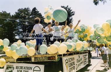 Photograph - Colour Print, Eltham Community Festival Grand Parade, 12 Nov. 1988