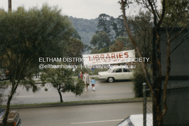 Photograph - Colour Print, Proposed site of the new Eltham Library, c.1992