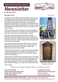 Journal - Newsletter, Newsletter, No. 283 August 2025