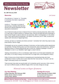 Journal - Newsletter, Newsletter, No. 286 February 2026