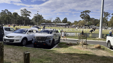 Photograph - Digital Photograph, Joan Castledine, The Eltham Panthers at Central Park, Eltham, 18 April 2025