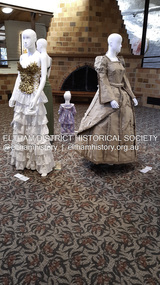 Photograph - Digital Photograph, Joan Castledine, Costume design display, Eltham Community Gallery, Eltham Library, 31 May 2025