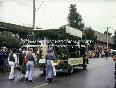 Slide, Russell Yeoman, Grand Parade, Fifth Eltham Community Festival, Main Road, Eltham, 17 October 1981
