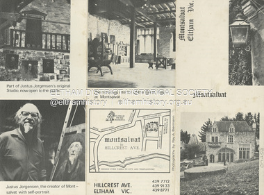 Document - Brochure, Montsalvat, Montsalvat Eltham Vic, c.1970