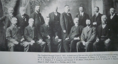 Caulfield Borough Council members, 1901