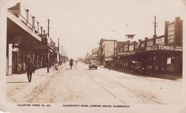 Postcard - Glenhuntly Road, Glen Huntly