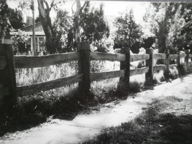 Historical Caulfield to 1972, photo album by Jenny O’Donnell, Neerim Rd