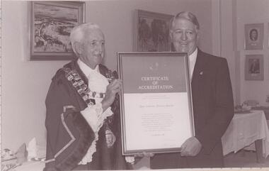 Article - Mayor Jack Campbell 1986-87 (1 of 2)