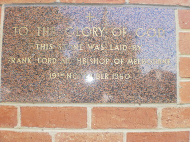 Document - Holy Nativity Church of England, Murrumbeena