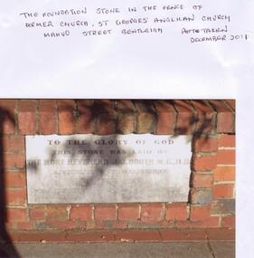 Photograph - St. George’s Anglican Church, Mavho Street