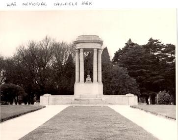 Article - Memorials in Glen Eira