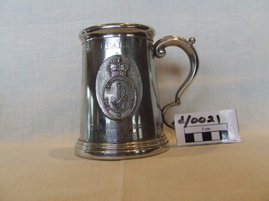 Silver Tankard Navy
