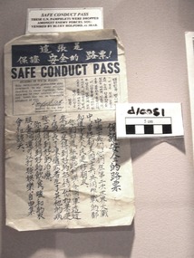 Safe Conduct Pass