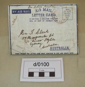 Letter card