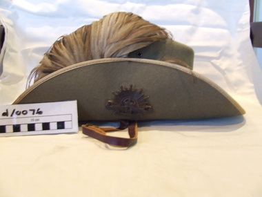 Slouch Hat with Emu Plumes