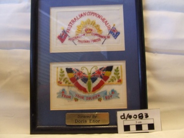 Embroidered souvenir