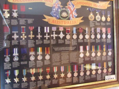 Medal Board, Decorations and Campaign Medals