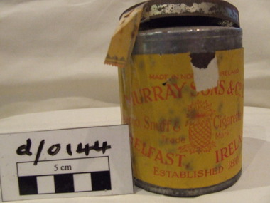 Cigatettes tin, Murray Sons and Co