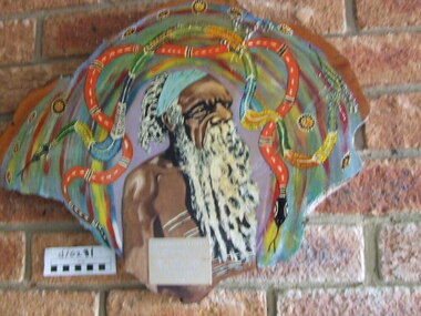 Painting Warramunga Tribal Elder