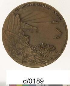 Medallion Anzac Commerative