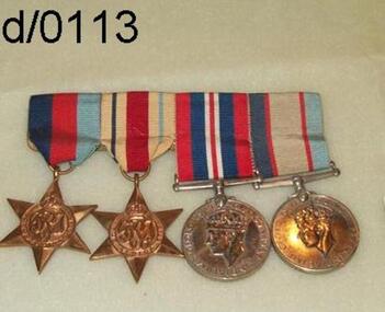 Campaign Medals 39-45 with Africa Star