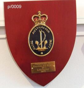 Plaque Australian Royal Navy, Australian Royal Navy