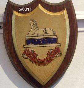 Plaque 4th Battalion Manchester Regiment, 4th Battalion Manchester Regiment