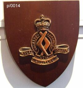 Plaque Royal Millitary College, Royal Millitary College