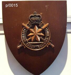 Plaque Officer Cadet Training Unit