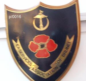 Plaque Ex Services Association BRUNEI