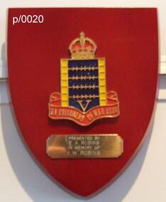 Plaque EX POW Association, EX POW Association