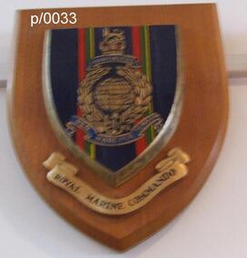 Plaque Royal Marine Commando Gibraltar, Royal Marine Commando Gibraltar
