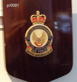 Plaque City of Melbourne Sqn. 21 R.A.A.F