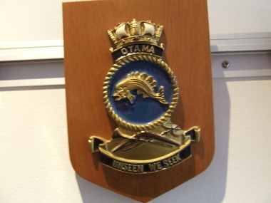 Plaque H.M.A.S. Otama, H.M.A.S. Otama