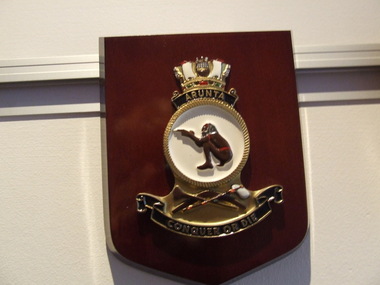 Plaque H.M.A.S. Arunta, H.M.A.S. Arunta