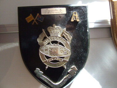 Plaque 1 Armoured Regiment, 1 Armoured Regiment