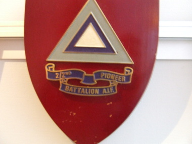 Plaque 2/2 Pioneer Battalion A.I.F, 2/2 Pioneer Battalion A.I.F