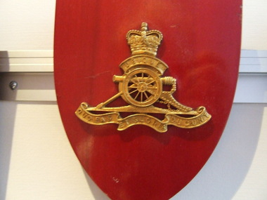 Plaque Royal Australian Artillery, Royal Australian Artillery