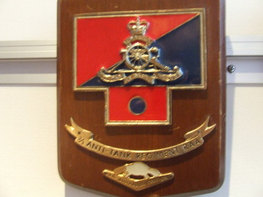 Plaque Royal Regiment of Australian Artillery 2/3 Anti Tank Regiment