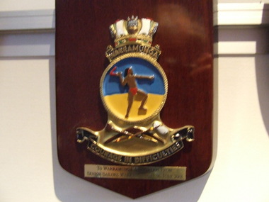 Plaque H.M.A.S Warramunga, H.M.A.S Warramunga