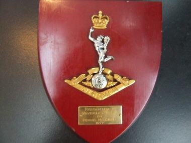 Plaque Royal Australian Signals Corps, Royal Australian Signals Corps