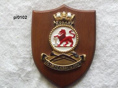 Plaque H.M.A.S. Hobart
