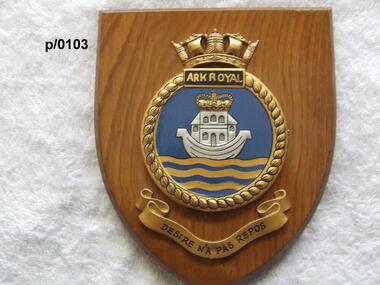 Plaque H.M.S. Ark Royal