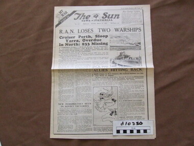 News Paper, The Sun News Pictorial, March 14 1942