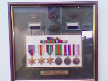 Medal set Framed