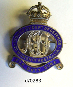 Badge, For Duty Done