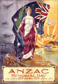 Booklet, A N Z A C Memorial Day 25th April 1919, 1919